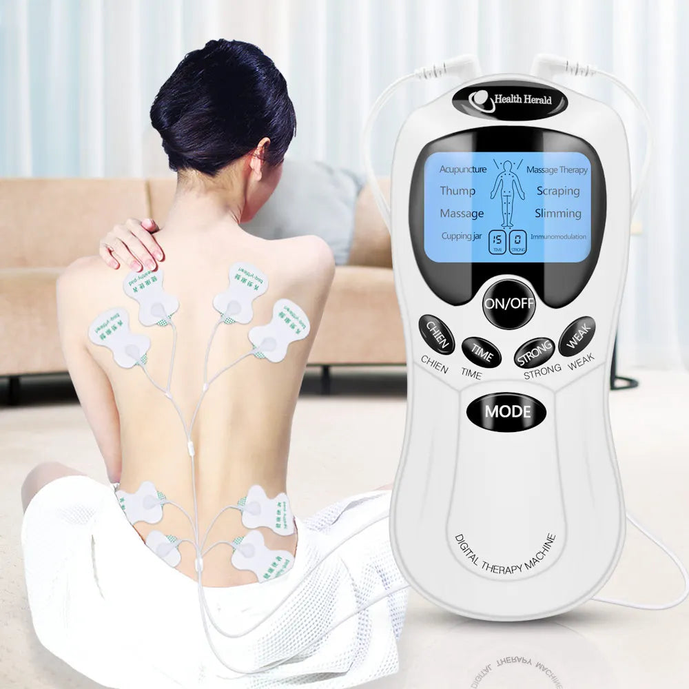 8-Mode EMS Muscle Stimulator & TENS Unit.