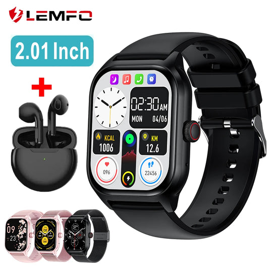 LEMFO LT10 – Smartwatch 2024: Bluetooth & Fitness