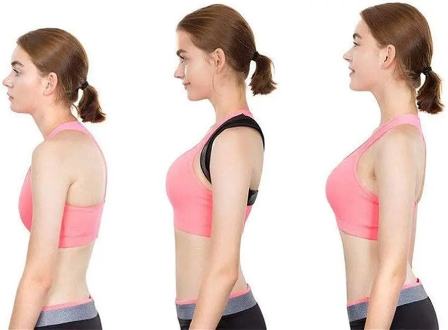 Posture Corrector Belt, Adjustable Back Support.