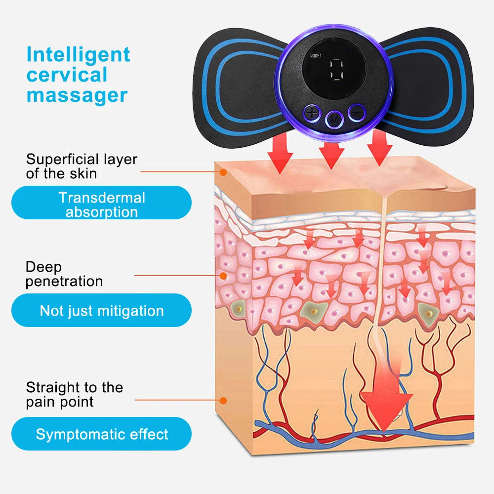 Smart Neck Massager, 8 Modes.