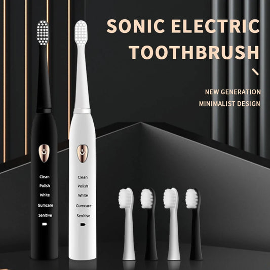 Jianpai Electric Toothbrush, 5 Modes, Waterproof.